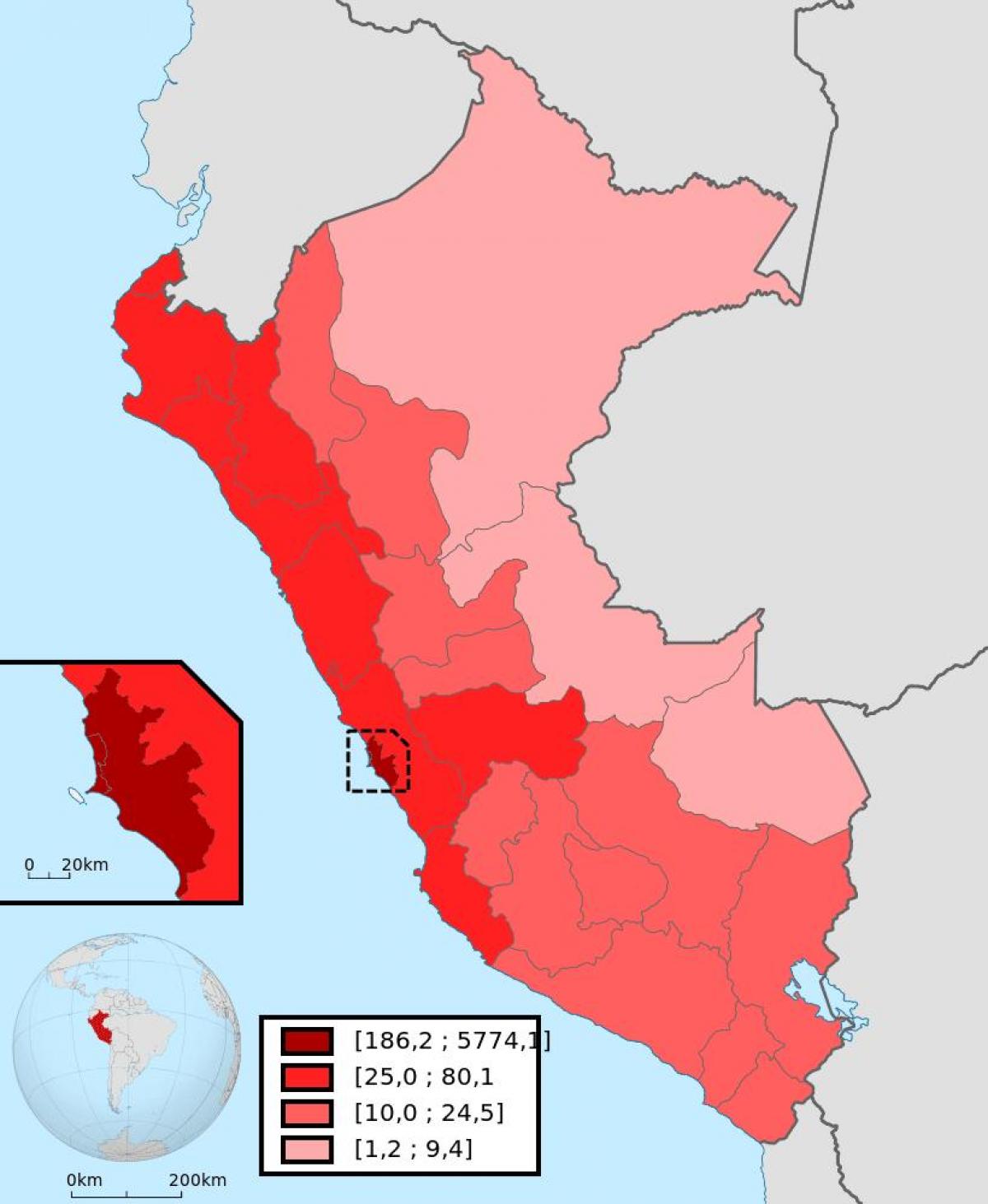 Peruu kaart